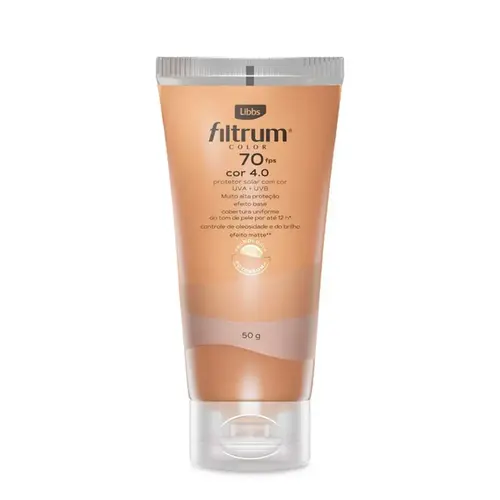 PROTETOR SOLAR FILTRUM COLOR FPS70 COR 4.0 50GR