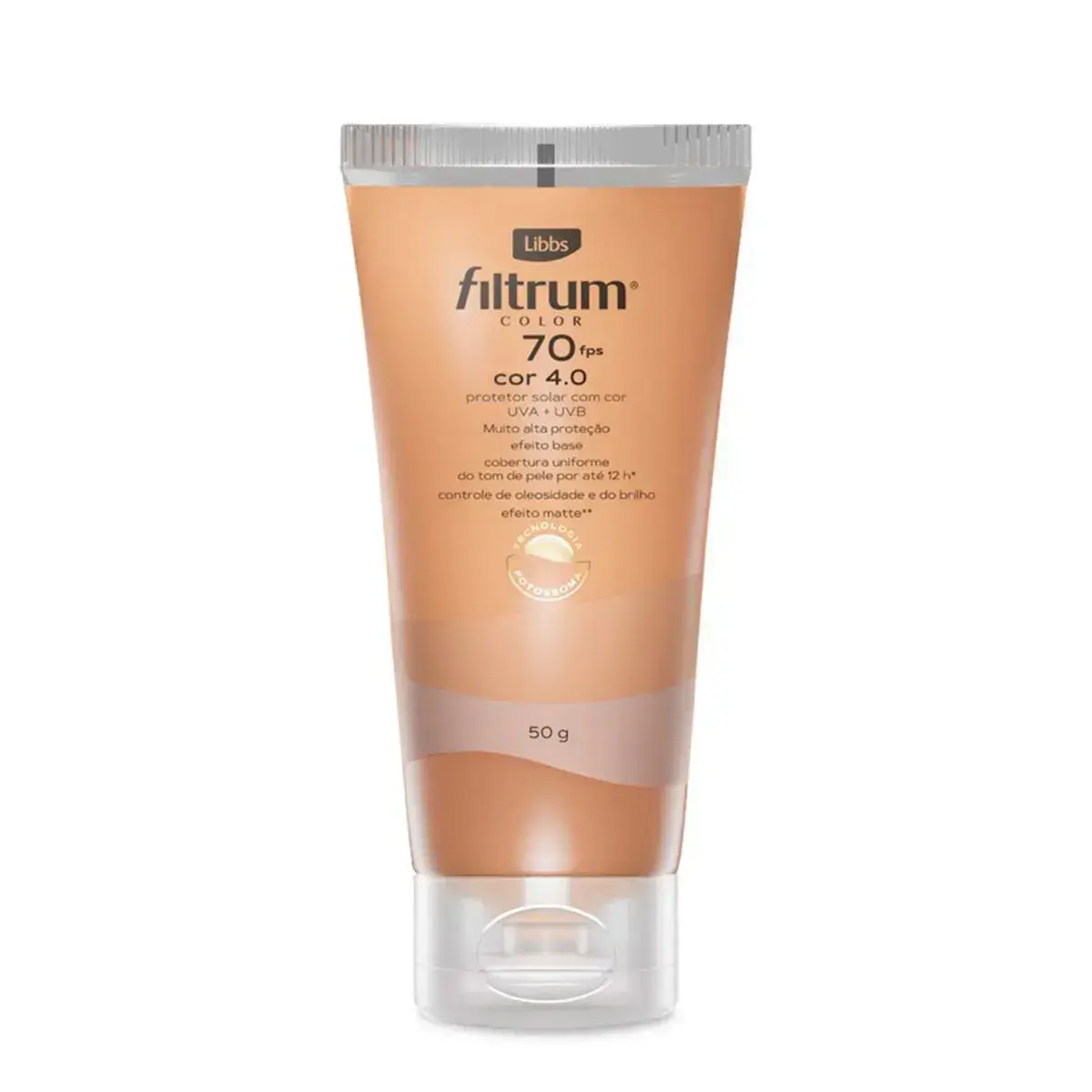 PROTETOR SOLAR FILTRUM COLOR FPS70 COR 4.0 50GR