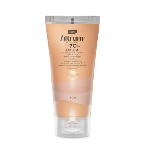 PROTETOR SOLAR FILTRUM COLOR FPS70 COR 3.0 50GR