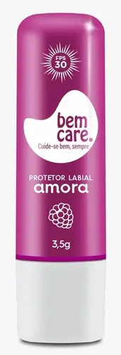 PROTETOR LABIAL BEM CARE FPS30 AMORA COM COR