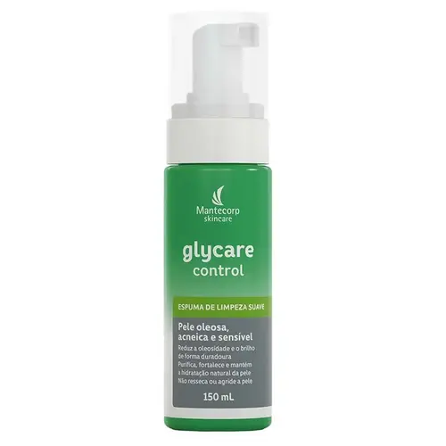 ESPUMA DE LIMPEZA GLYCARE CONTROL MANTECORP 150ML