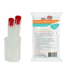 COLETOR DE URINA 3B 2 TUBOS 1 UNIDADE