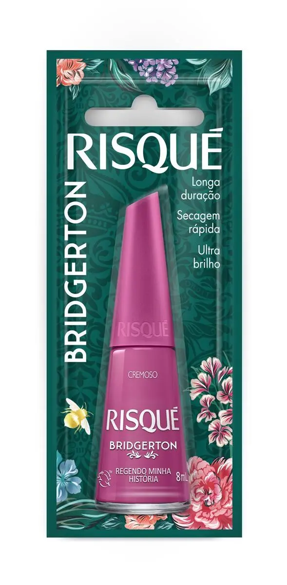 ESMALTE RISQUE BRIDGERTON REGENDO MINHA HISTORIA