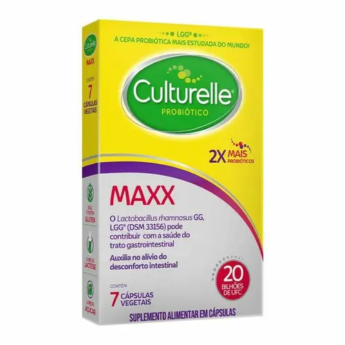 CULTURELLE PROBIOTICOS MAXX 7 CAPSULAS LACTOBACILLUS RHAMNOSUS