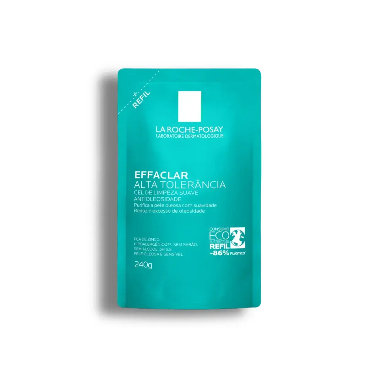 REFIL GEL DE LIMPEZA EFFACLAR LA ROCHE POSAY ALTA TOLERANCIA 240GR