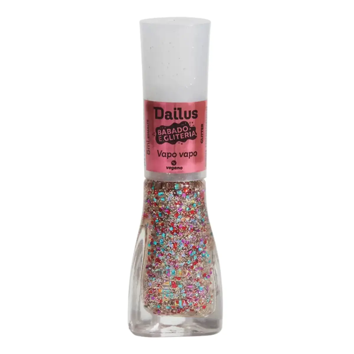 ESMALTE DAILUS BABADO E GLITERIA VAPO VAPO 8ML