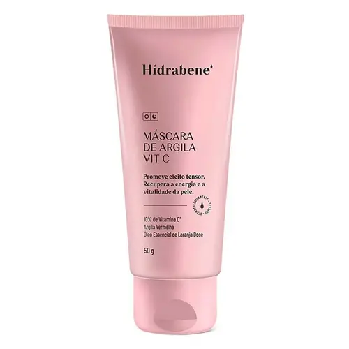 MASCARA FACIAL HIDRABENE ARGILA VITAMINA C 50GR