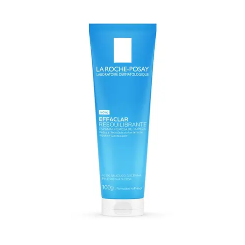 ESPUMA CREMOSA DE LIMPEZA EFFACLAR LA ROCHE POSAY REEQUILIBRANTE 100GR