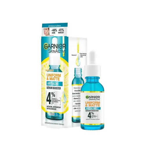 SERUM GARNIER UNIFORM & MATTE ANTIACNE 15ML