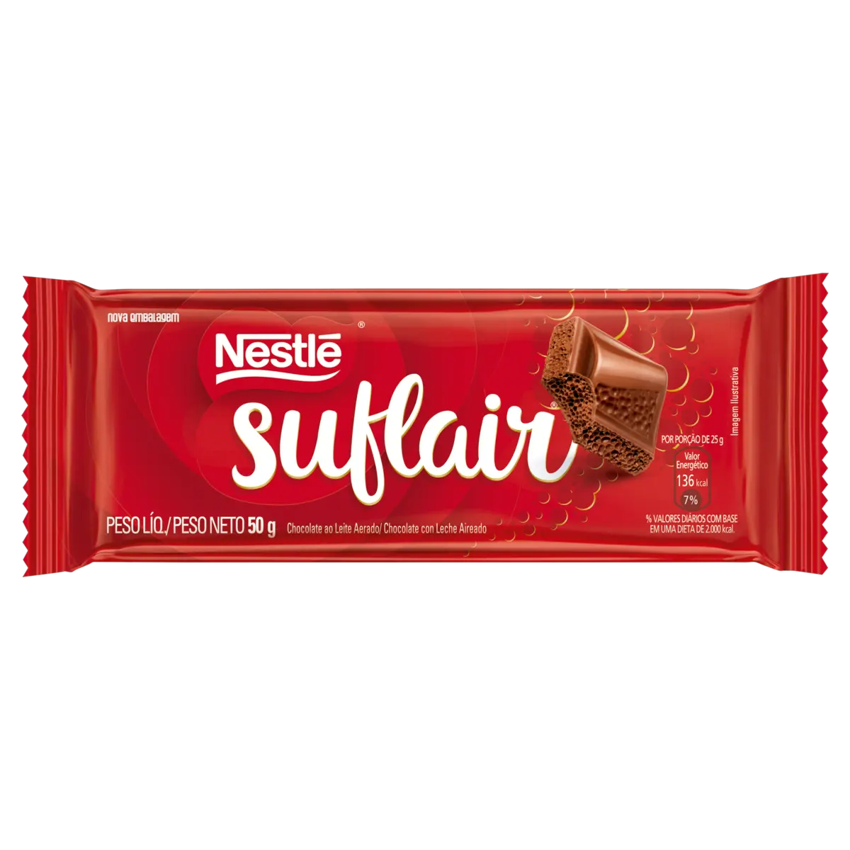 CHOCOLATE NESTLE SUFLAIR 50GR