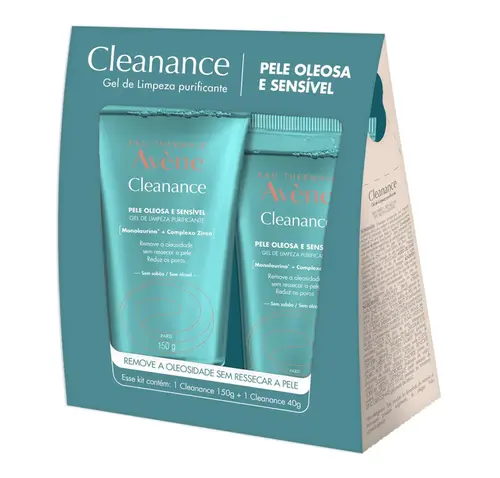 KIT GEL DE LIMPEZA AVENE CLEANANCE 150GR + 40GR