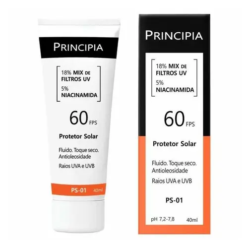 PROTETOR SOLAR PRINCIPIA PS-01 FPS60 40ML