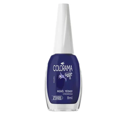 ESMALTE COLORAMA DIVERTIDAMENTE ROXO TEDIO 8ML