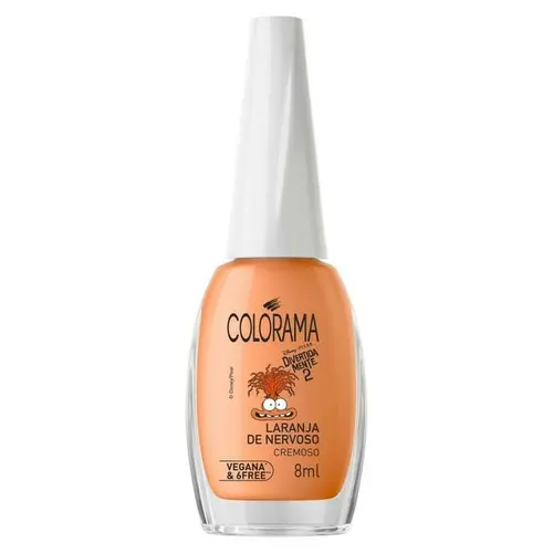 ESMALTE COLORAMA DIVERTIDAMENTE LARANJA DE NERVOSO 8ML