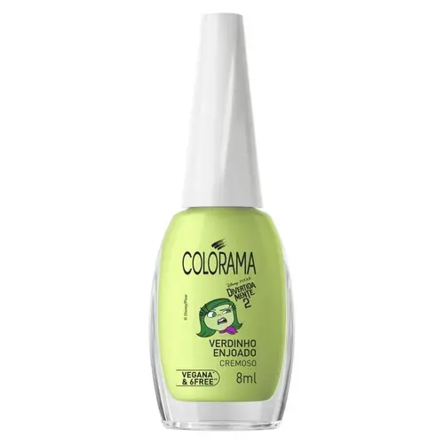 ESMALTE COLORAMA DIVERTIDAMENTE VERDINHO ENJOADO 8ML