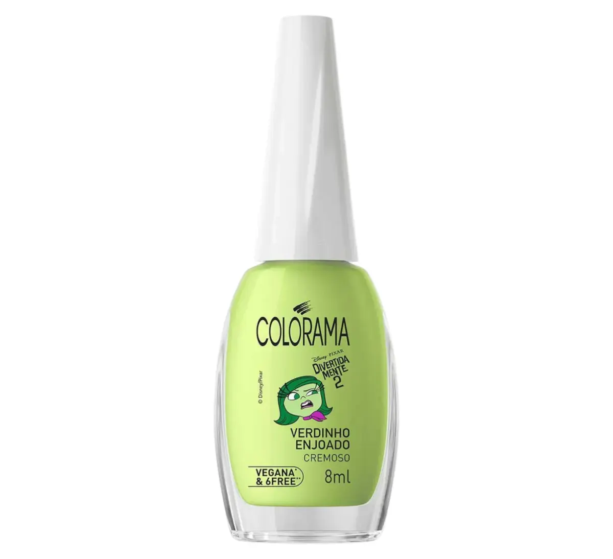ESMALTE COLORAMA DIVERTIDAMENTE VERDINHO ENJOADO 8ML