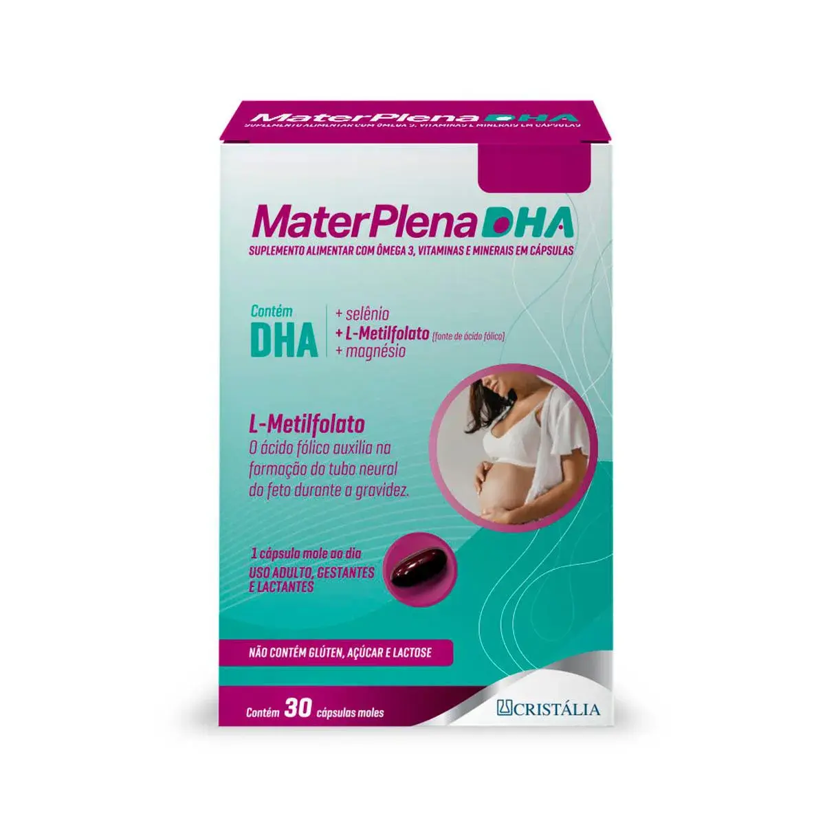 MATERPLENA DHA 30 CAPSULAS VITAMINA GESTANTE - LACTANTE