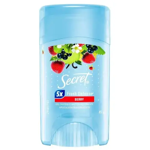 DESODORANTE SECRET BERRY GEL 45GR