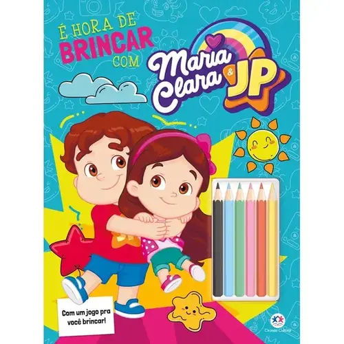 LIVRO MARIA CLARA E JP E HORA DE BRINCAR
