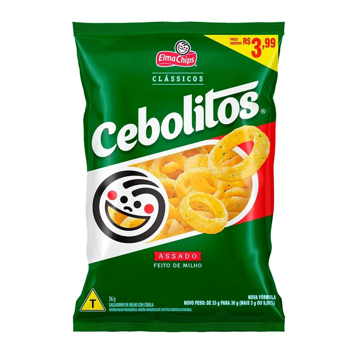 SALGADINHO CEBOLITOS 36GR