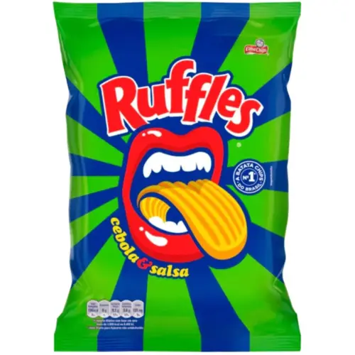 SALGADINHO RUFFLES CEBOLA E SALSA 32GR