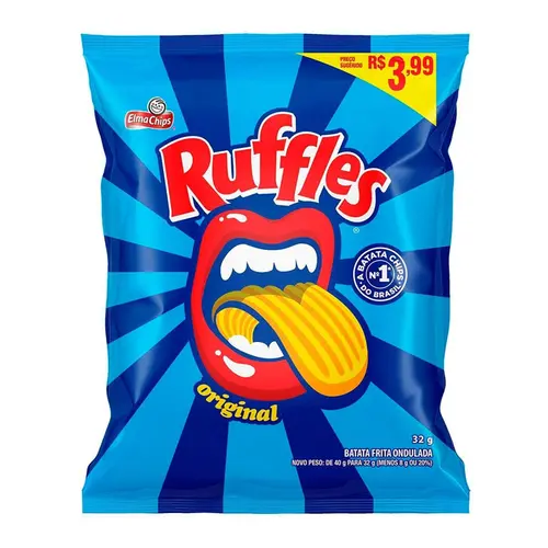 SALGADINHO RUFFLES ORIGINAL 32GR
