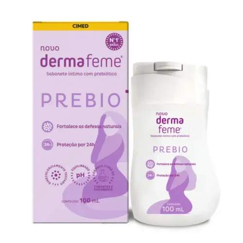 SABONETE INTIMO DERMAFEME PREBIOTICO 100ML