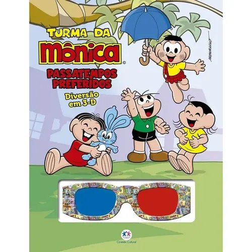 LIVRO TURMA DA MONICA PASSATEMPOS PREFERIDOS