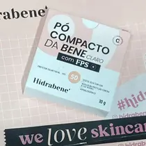PROTETOR SOLAR HIDRABENE PO COMPACTO CLARA FPS50 10GR