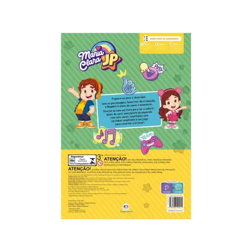 MEGA KIT MARIA CLARA E JP LER COLORIR E BRINCAR