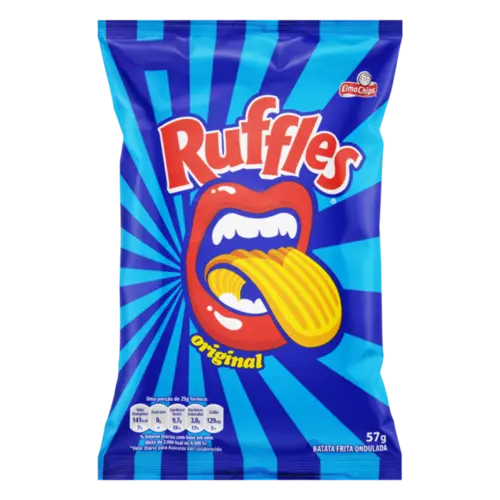 SALGADINHO RUFFLES ORIGINAL 115GR