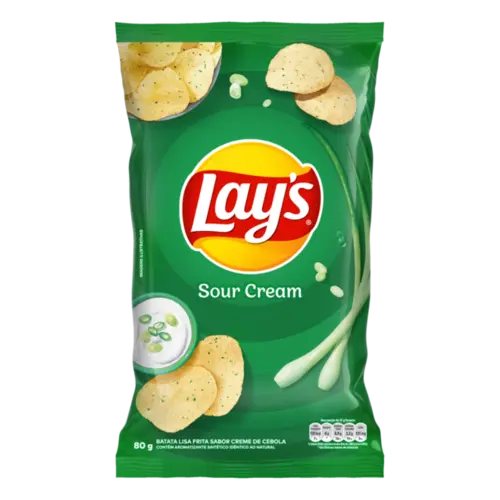SALGADINHO LAYS SOUR CREAM 70GR
