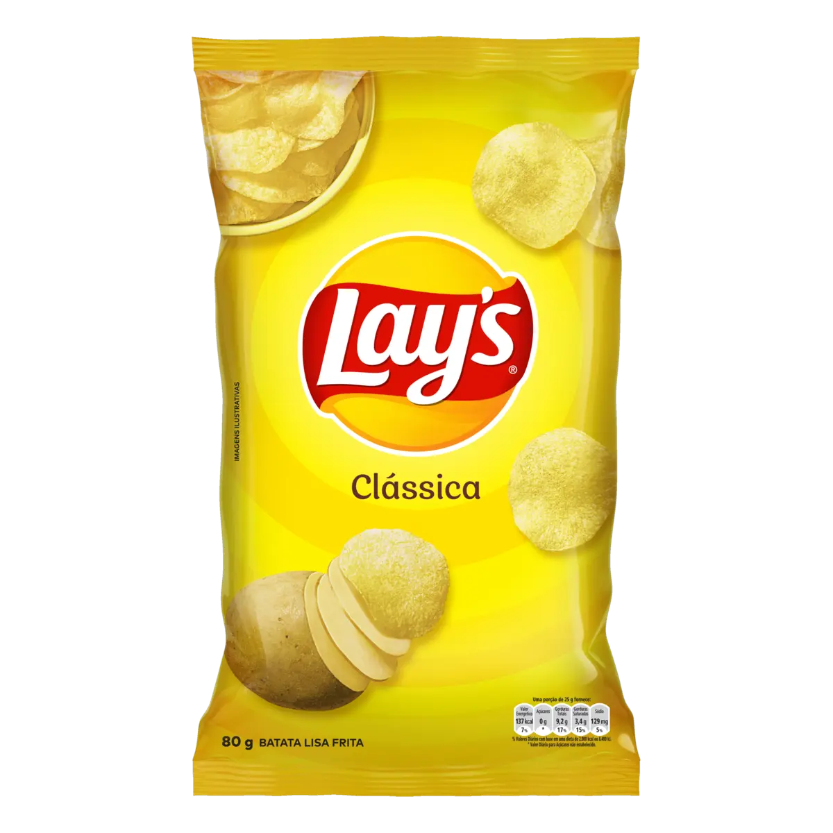 SALGADINHO LAYS CLASSICA 70GR