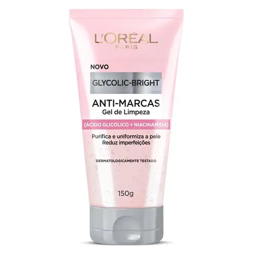 GEL DE LIMPEZA FACIAL LOREAL GLYCOLIC BRIGHT 150GR