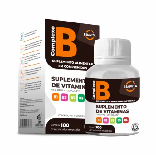 BEM VITA COMPLEXO B 100 COMPRIMIDOS