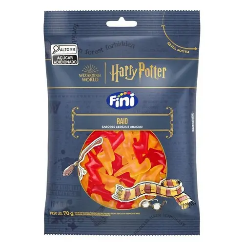 BALAS FINI HARRY POTTER RAIO 70GR