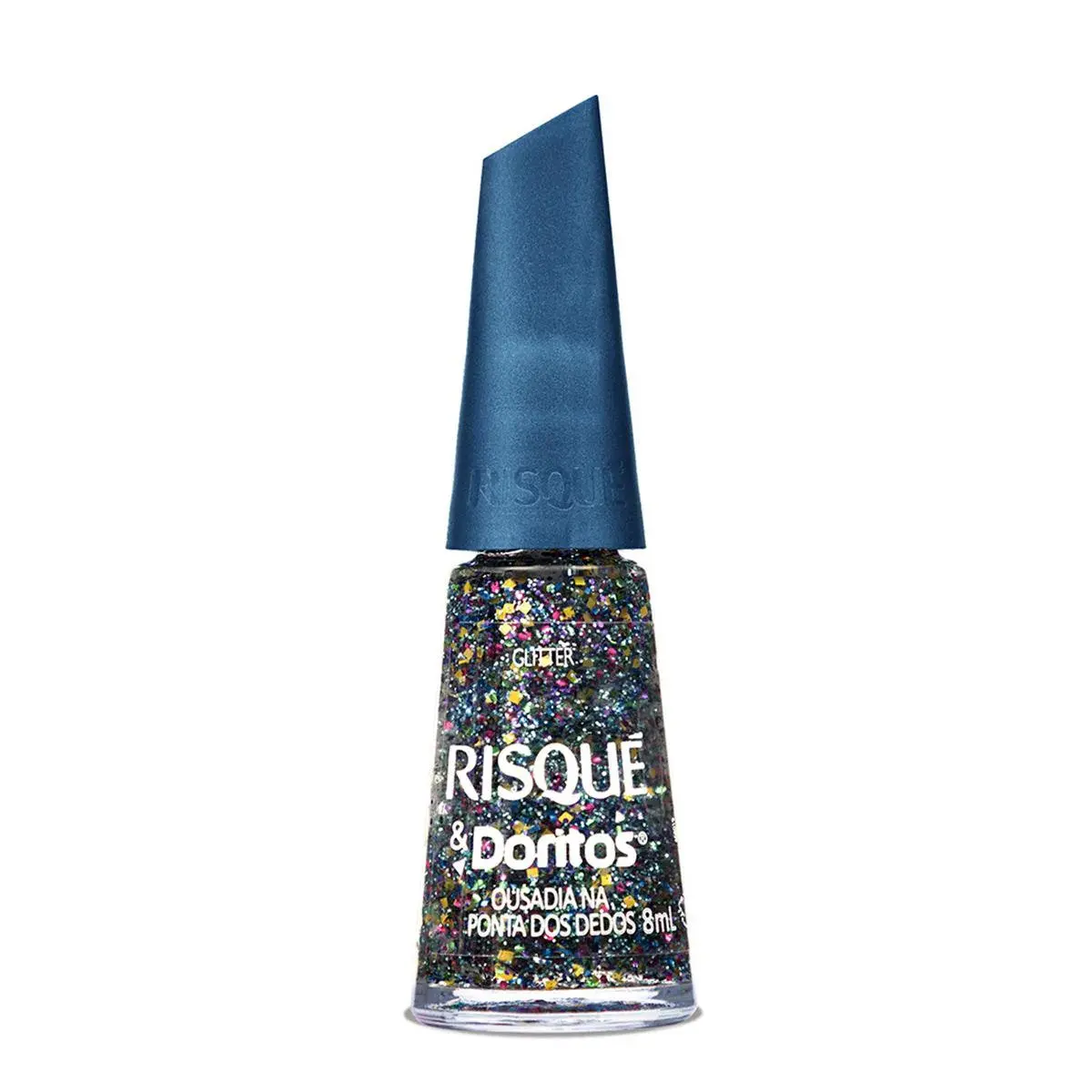 ESMALTE RISQUE DORITOS OUSADIA NA PONTA DOS DEDOS