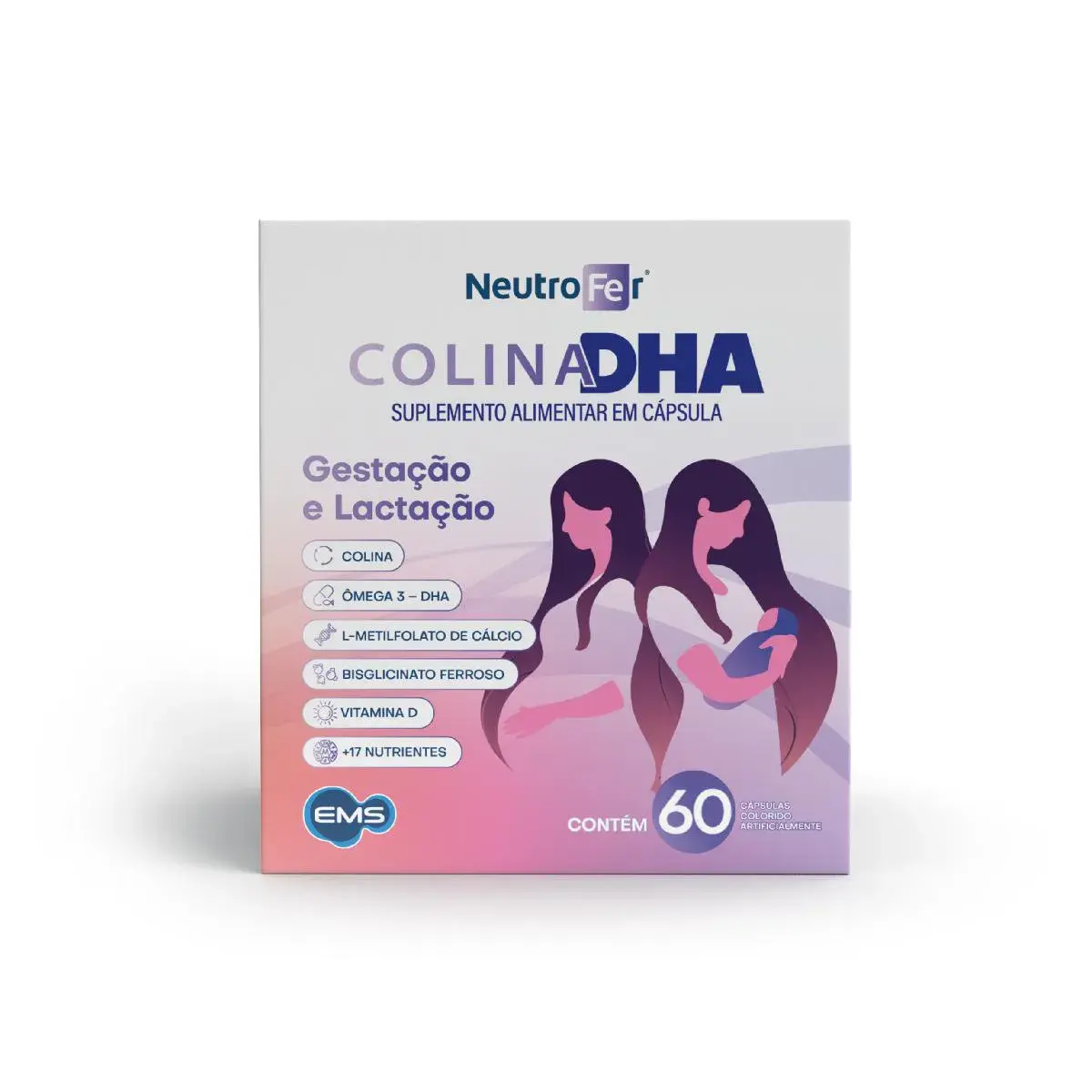 NEUTROFER COLINA DHA 60 CAPSULAS