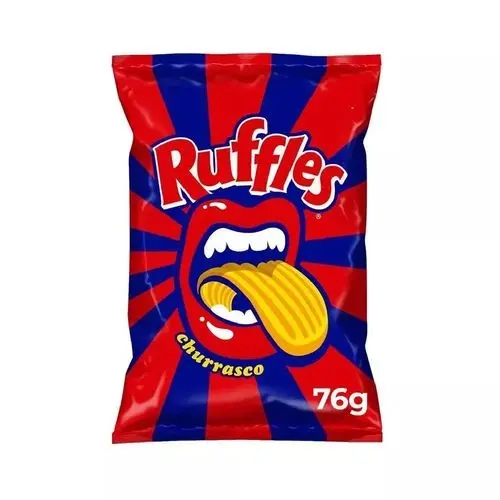 SALGADINHO RUFFLES CHURRASCO 76GR