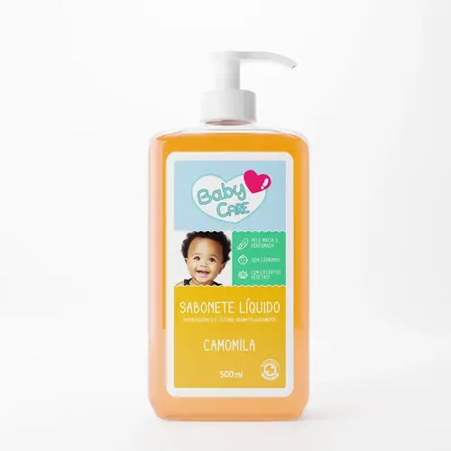 SABONETE LIQUIDO BABY CARE CAMOMILA 500ML