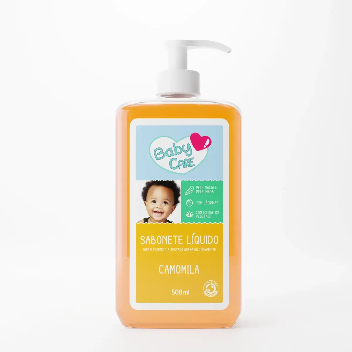 SABONETE LIQUIDO BABY CARE CAMOMILA 500ML