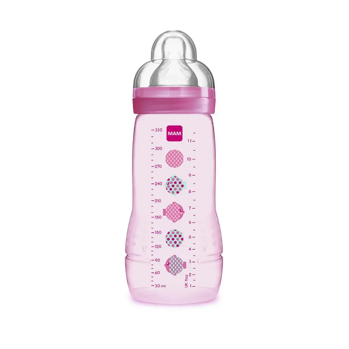 MAMADEIRA MAM EASY ACTIVE ROSA 330ML
