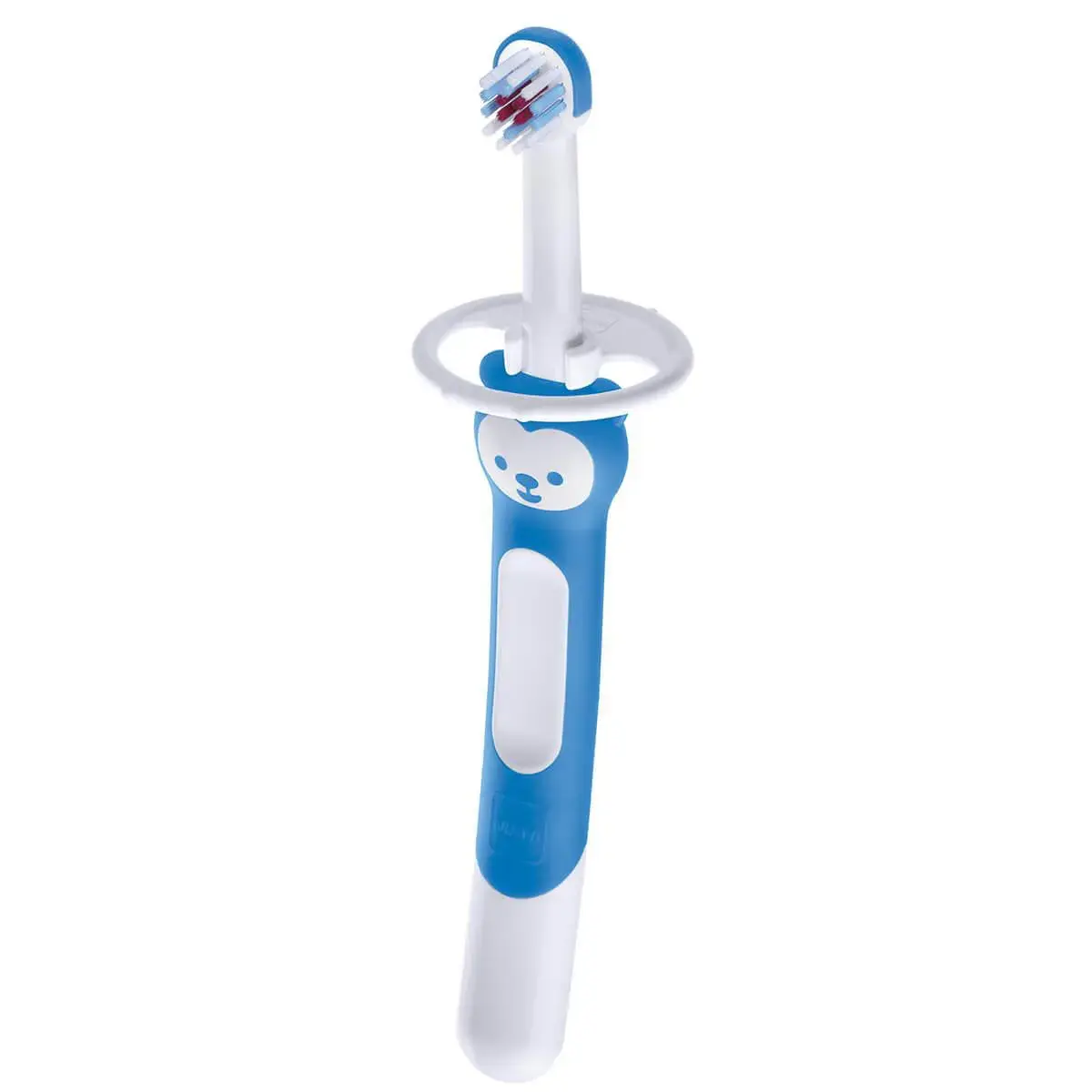 ESCOVA DENTAL MAM TRAINING BRUSH AZUL MAIS DE 5 MESES