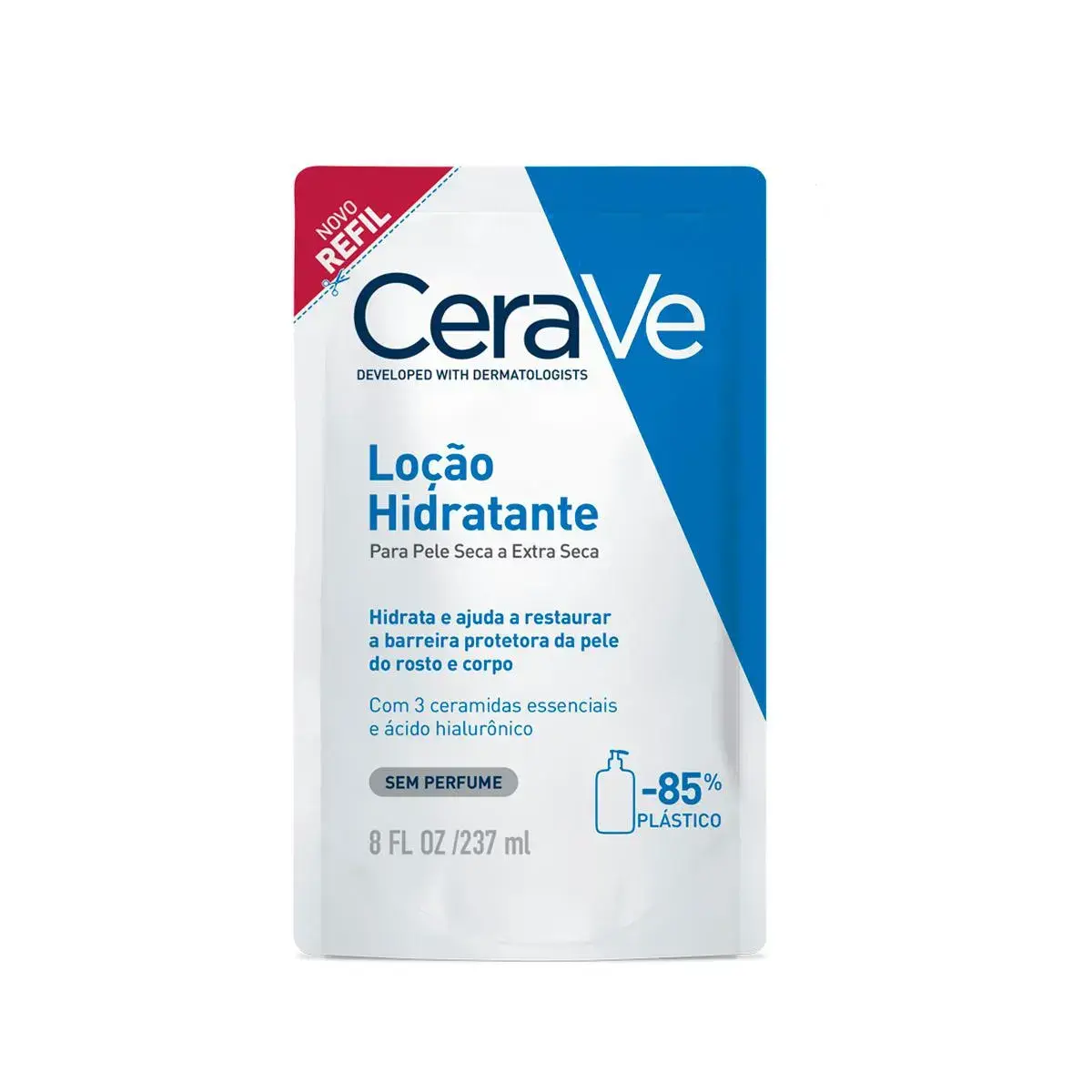REFIL LOCAO HIDRATANTE CORPORAL CERAVE 237ML