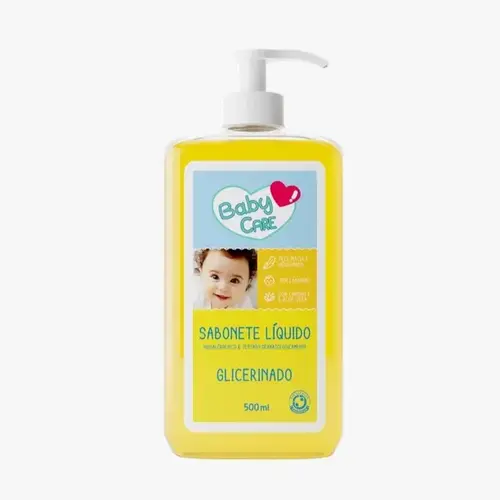 SABONETE LIQUIDO BABY CARE GLICERINA 500ML