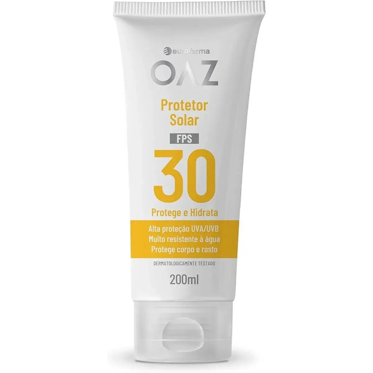 PROTETOR SOLAR OAZ FACIAL E CORPORAL FPS30 200ML