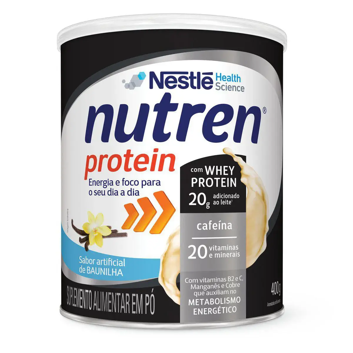 NUTREN PROTEIN BAUNILHA PO 800GR