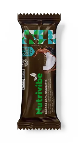 NUTRIVIBE COCADA COM CHOCOLATE 22GR