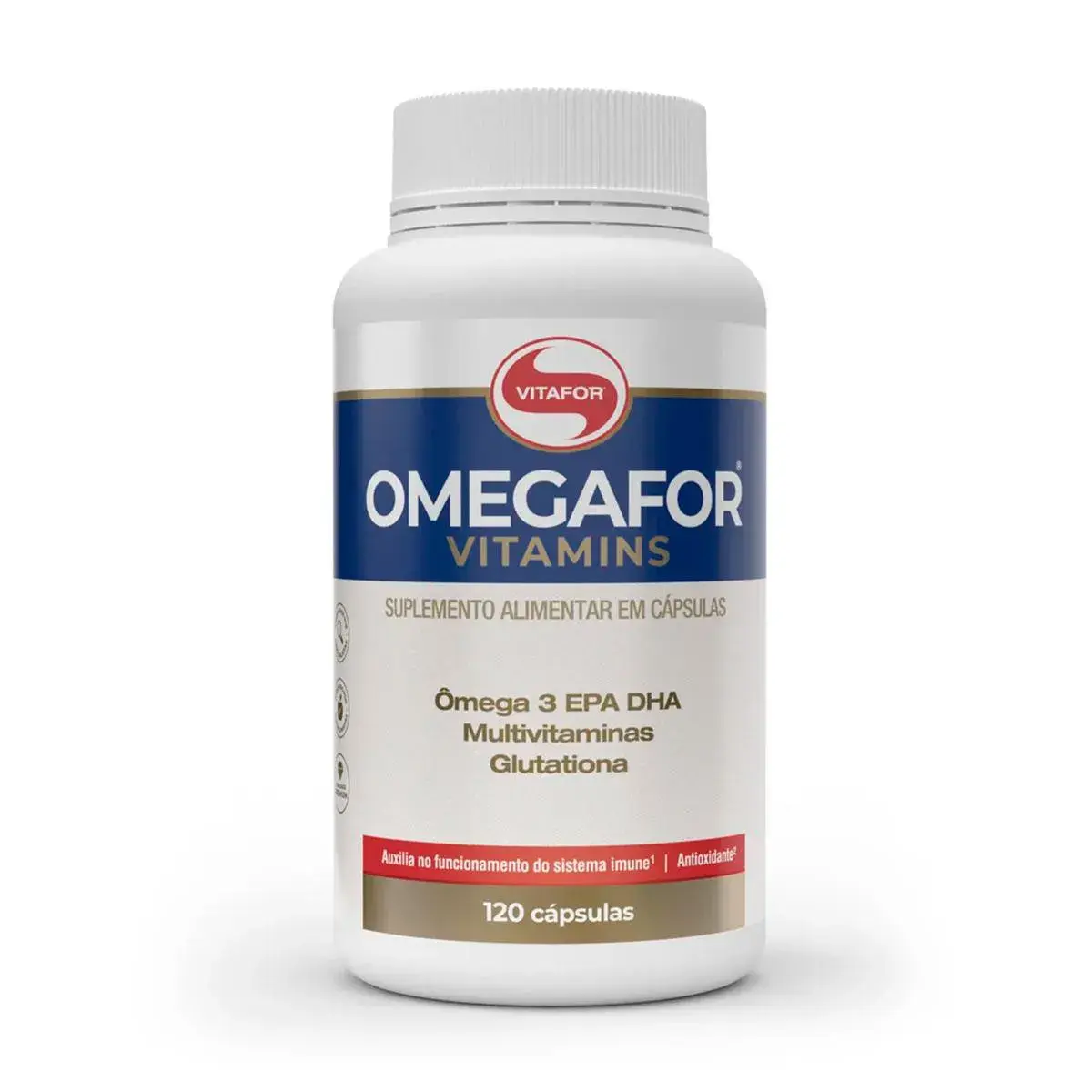 OMEGAFOR VITAMINS 1000MG 120 CAPSULAS