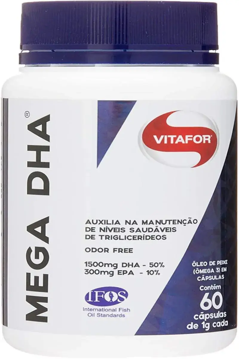MEGA DHA VITAFOR 1000MG 60 CAPSULAS
